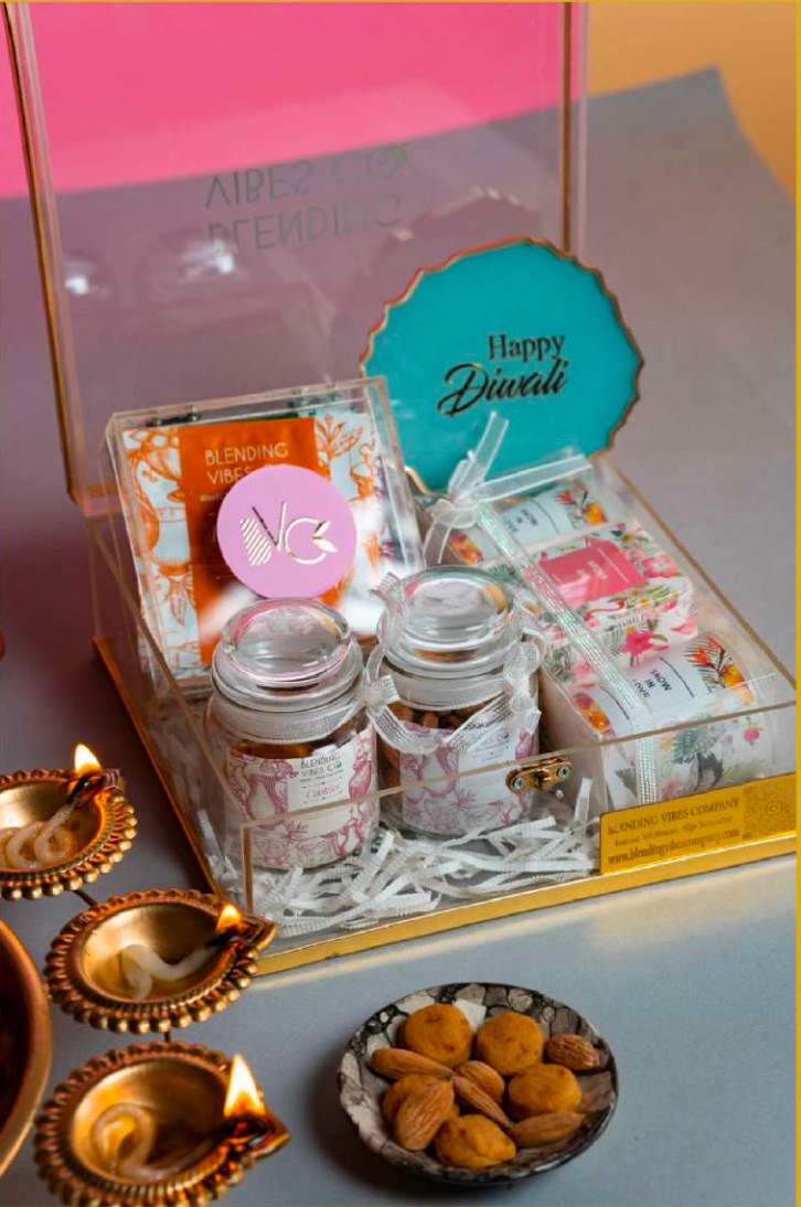 Acrylic Box Hamper
